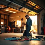 Smartphone Monitoring After Garage Door Installation in Tustin