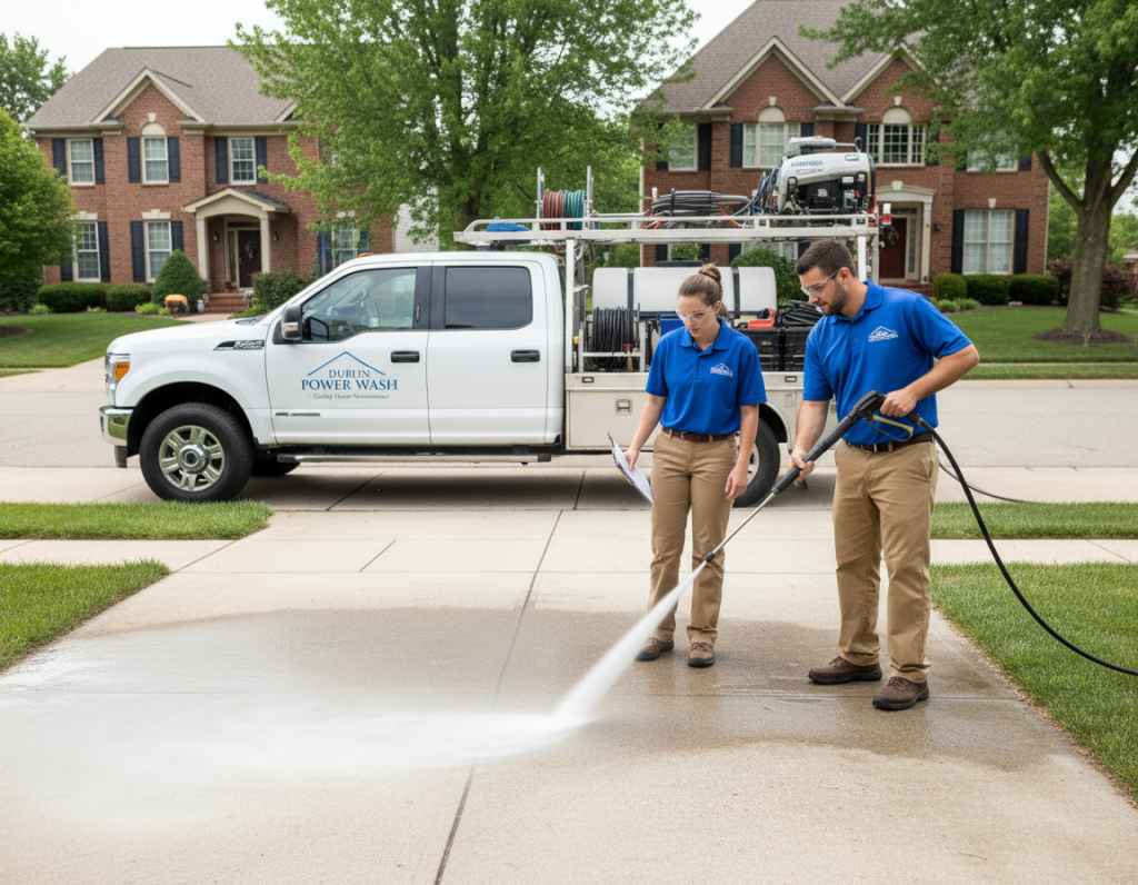 Pressure Washing Near Me In Dublin OH: Preventing Mildew From Returning