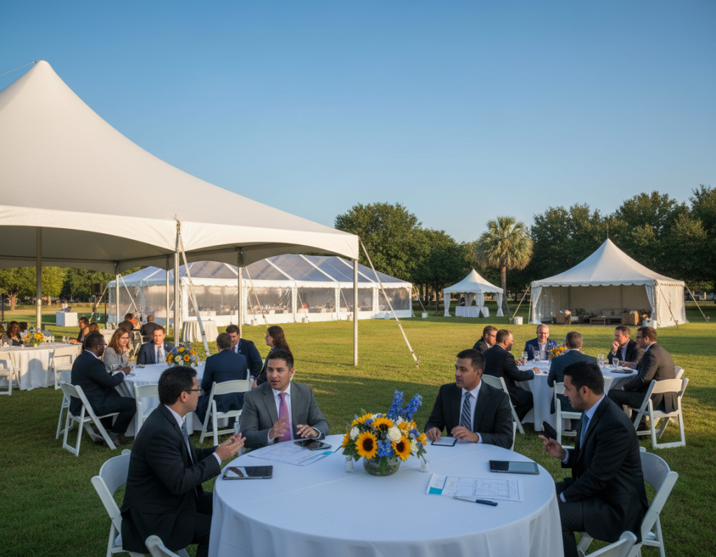 Outdoor Tent Rental Services for Safe, Organized, and Comfortable Gatherings