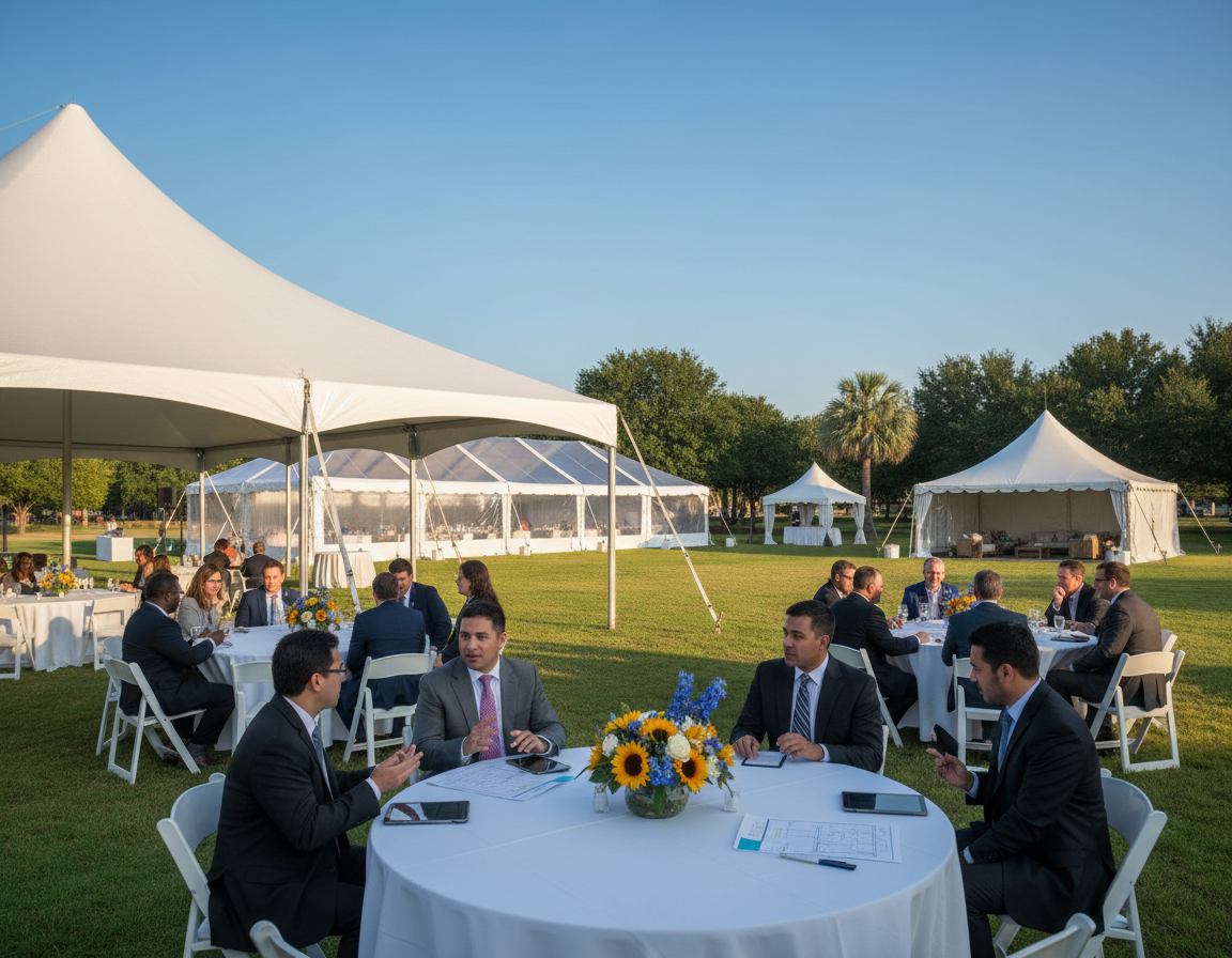 Outdoor Tent Rental Services for Safe, Organized, and Comfortable Gatherings