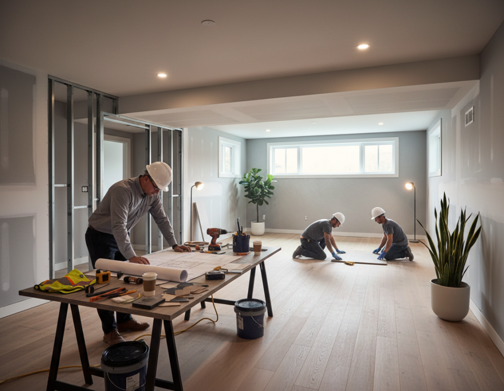 Working with the Best Kirkland Basement Finishing Experts