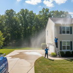 Pressure Washing Concrete Pool Coping Hilliard