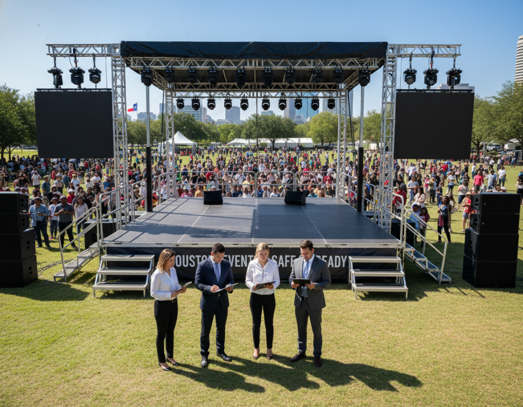Professional Lighting And Stage Rentals In Houston California