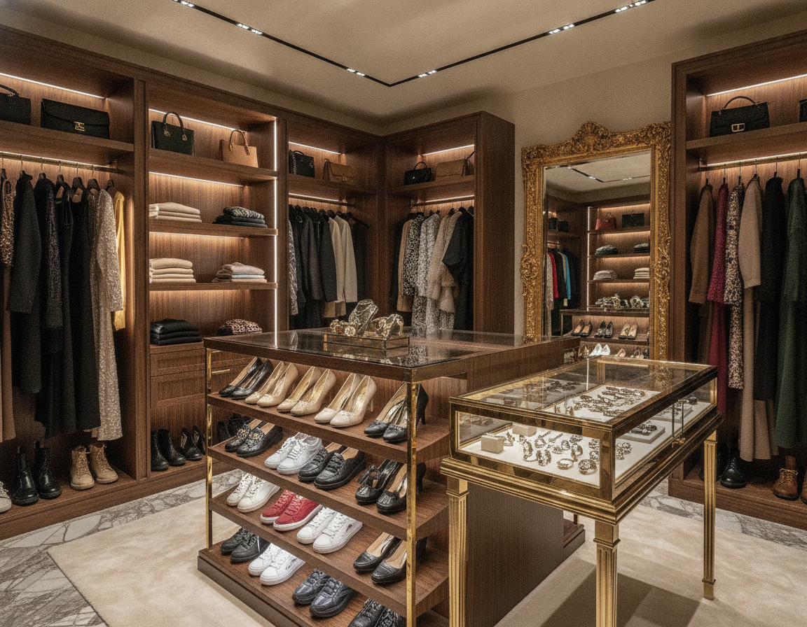 Minimalist Walk In Closet Ideas